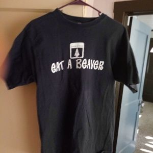 Save a tree eat a beaver tshirt